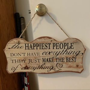 Home Wooden Sign